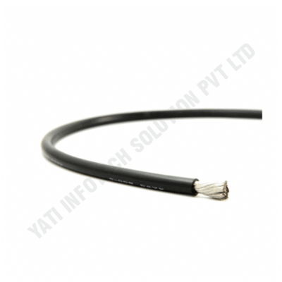 SILICONE WIRE 4AWG BLACK