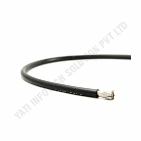 SILICONE WIRE 4AWG BLACK