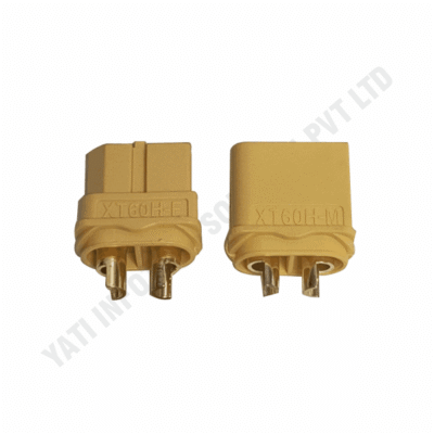 CONNECTOR XT60 (M+F) WITH CAP