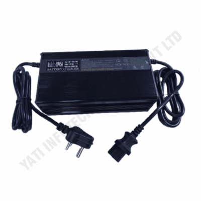 E-SCOOTY BATTERY CHARGER 54.6V-6AMP NMC (ALUMINIUM CHARGER)