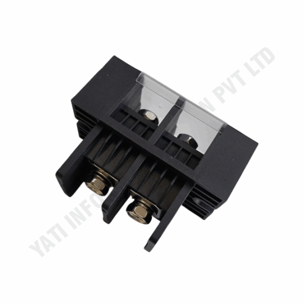 FENCE TERMINAL 100AMP BLACK