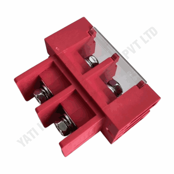 FENCE TERMINAL 200AMP RED